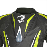 BELA - Rocket man leather jacket Black/Fluor Yellow - SECURTEX MOTOR SL (t/a MaximoMoto)