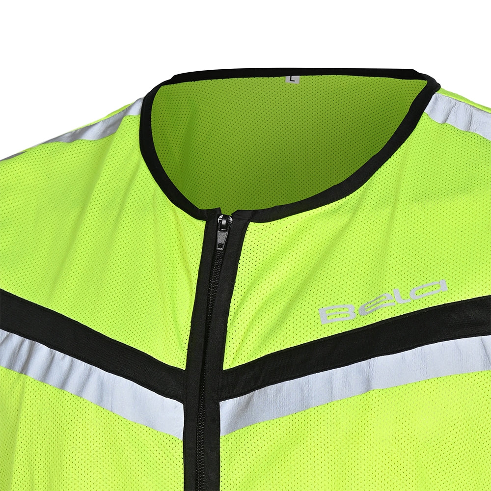 BELA Textile Zoro High Viz Vest Fluorescent yellow - SECURTEX MOTOR SL (t/a MaximoMoto)