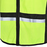 BELA Textile Zoro High Viz Vest Fluorescent yellow- SECURTEX MOTOR SL (t/a MaximoMoto)