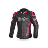 BELA - Rocket lady leather jacket Black/Pink - SECURTEX MOTOR SL (t/a MaximoMoto)