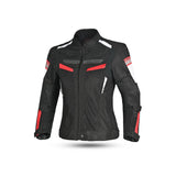 BELA - Sprinter Lady Textile Jacket Black/Red - SECURTEX MOTOR SL (t/a MaximoMoto)