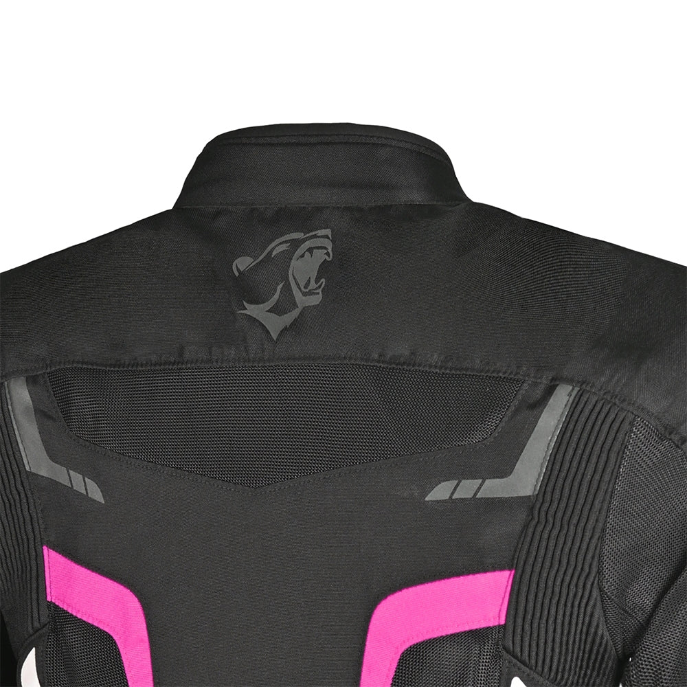 BELA - Sprinter Lady Textile Jacket Black/Pink - SECURTEX MOTOR SL (t/a MaximoMoto)