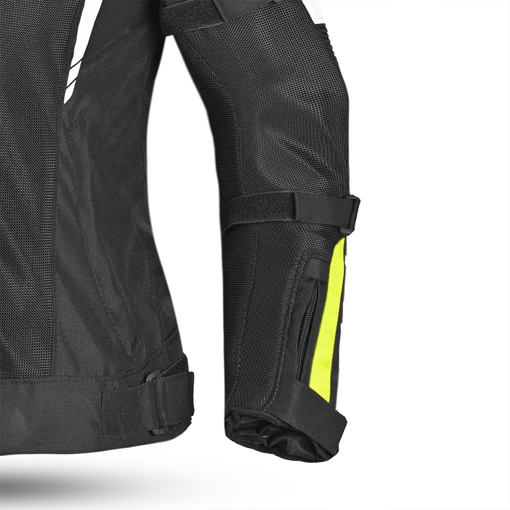 BELA - Sprinter Lady Textile Jacket Black/Fluor Yellow - SECURTEX MOTOR SL (t/a MaximoMoto)