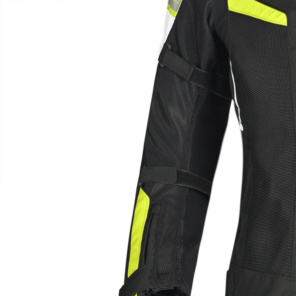 BELA - Sprinter Lady Textile Jacket Black/Fluor Yellow - SECURTEX MOTOR SL (t/a MaximoMoto)