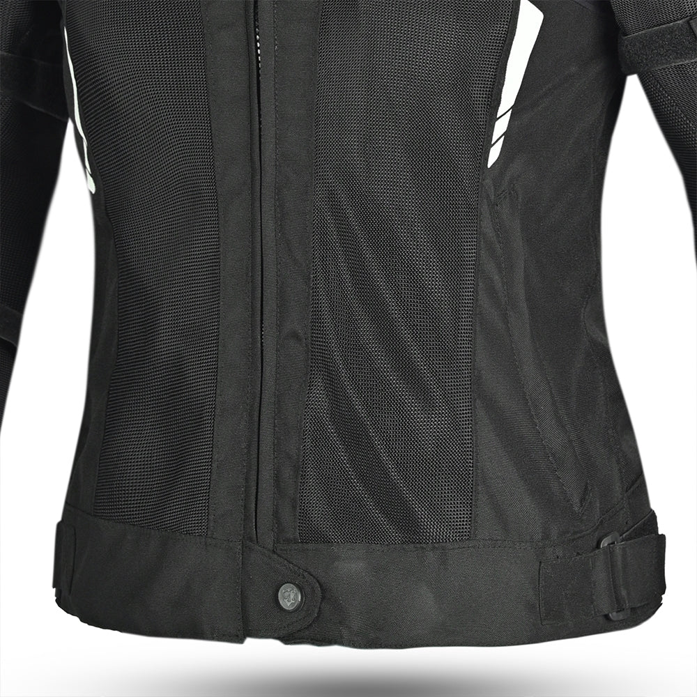 BELA - Sprinter Lady Textile Jacket Black/Fluor Yellow - SECURTEX MOTOR SL (t/a MaximoMoto)