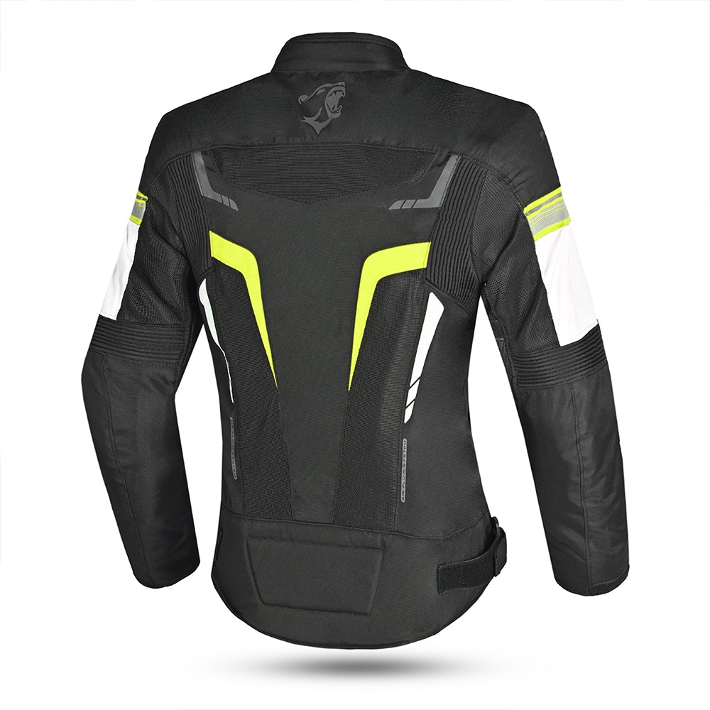 BELA - Sprinter Lady Textile Jacket Black/Fluor Yellow - SECURTEX MOTOR SL (t/a MaximoMoto)