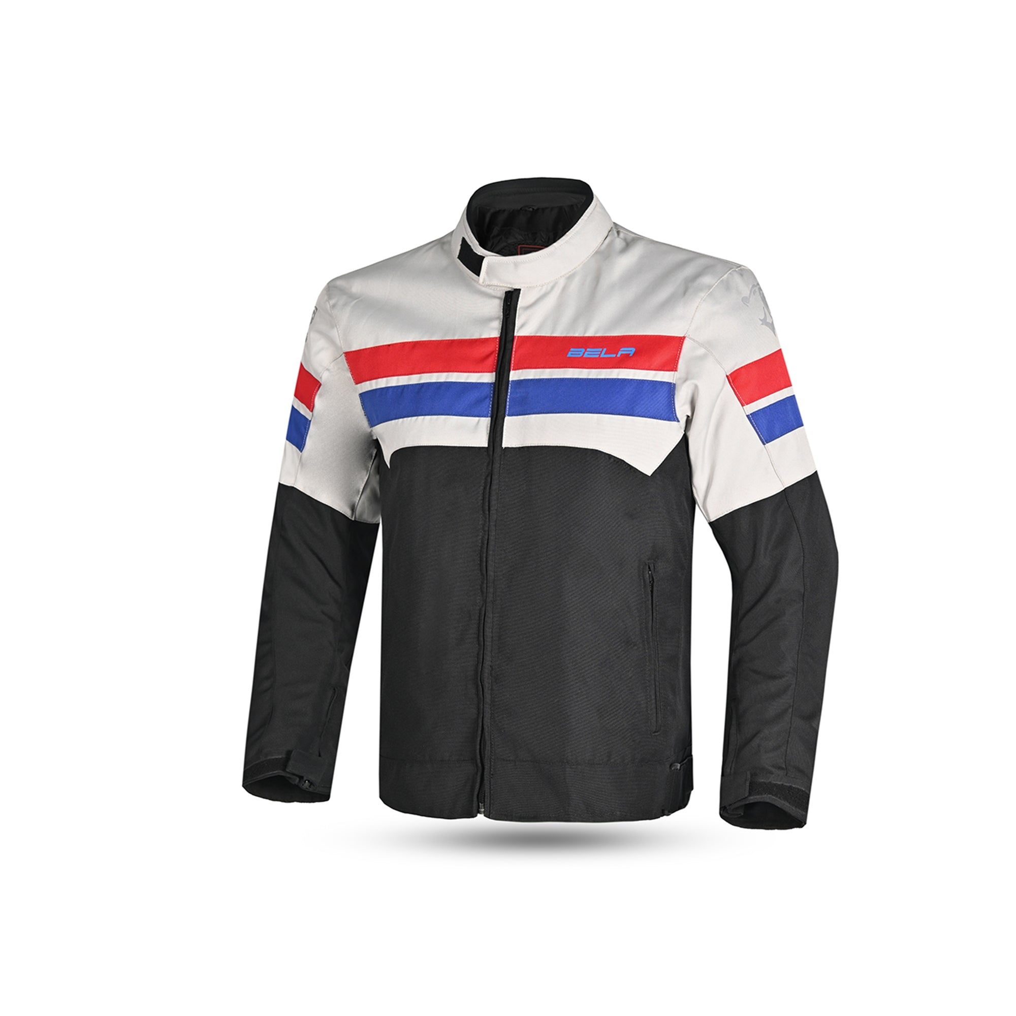 BELA - Tark Textile Jacket Black/Ice/Red/Blue - SECURTEX MOTOR SL (t/a MaximoMoto)