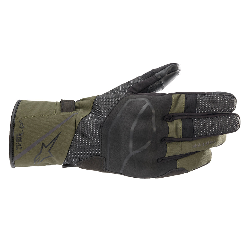 Alpinestars Andes V3 Drystar Black Motorcycle Gloves Black Forest - back pic