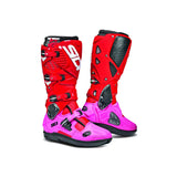 SIDI - CROSSFIRE 3 SRS LIMITED EDITION BOOTS RED / PINK - SECURTEX MOTOR SL (t/a MaximoMoto)