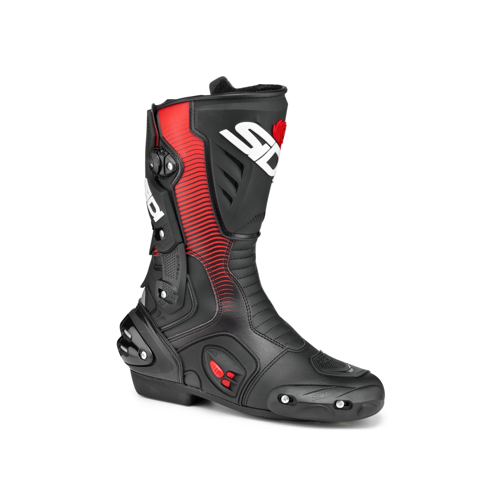 SIDI - BOTAS SIDI VERTIGO 2 NEGRO / ROJO - SECURTEX MOTOR SL (t/a MaximoMoto)