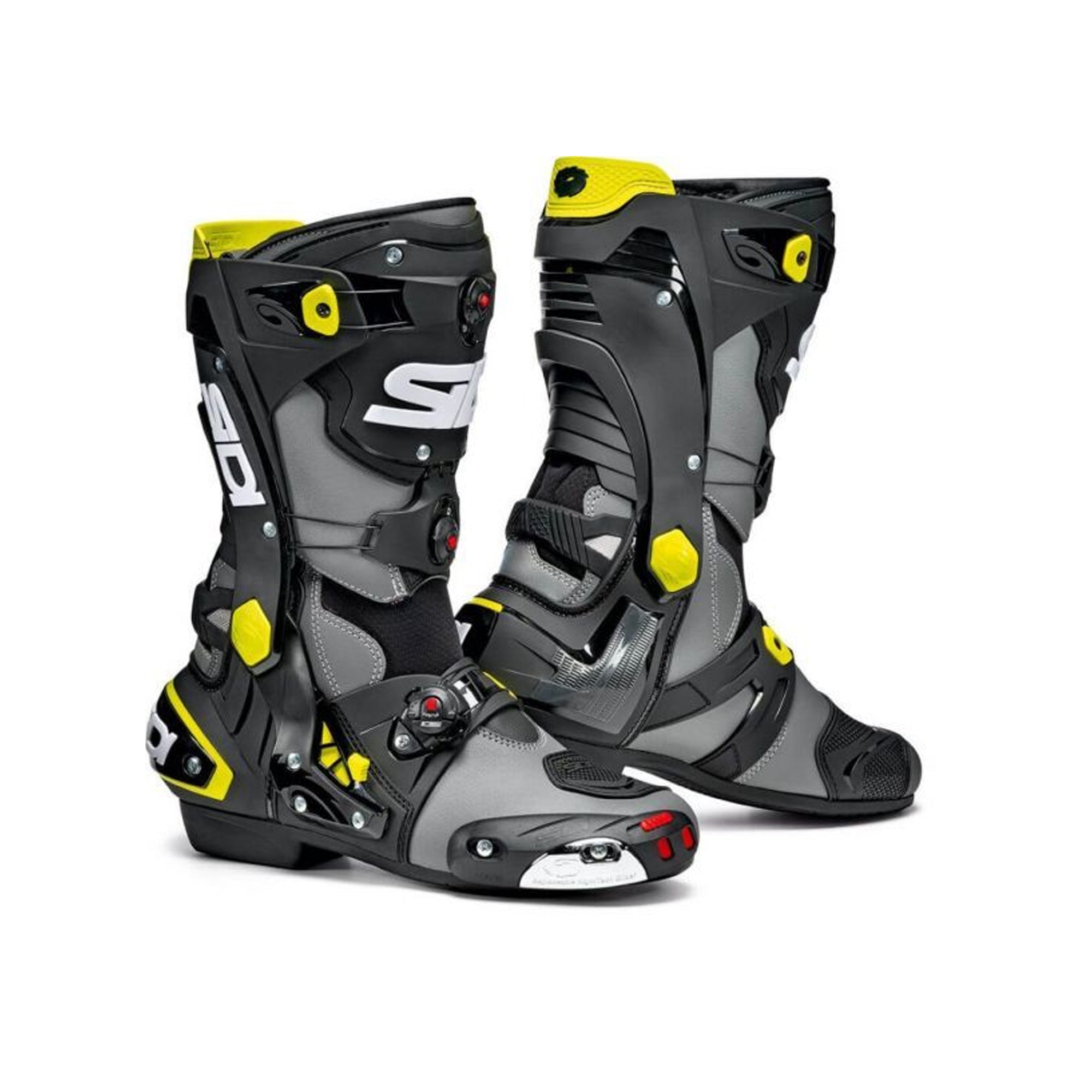SIDI - BOTAS SIDI REX GRIS / NEGRO / AMARILLO - SECURTEX MOTOR SL (t/a MaximoMoto)