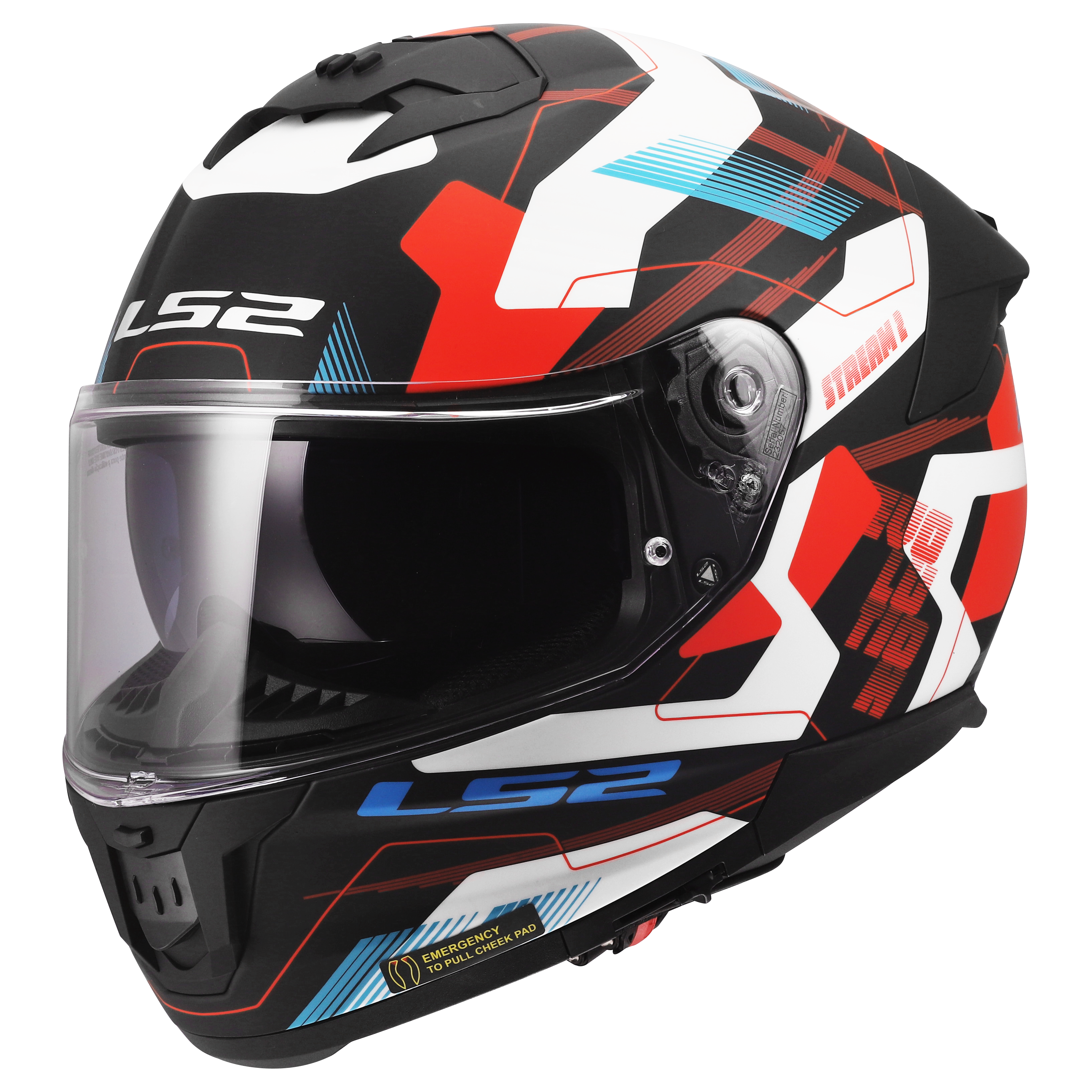 LS2 FF808 STREAM II URBAN MOTORCYCLE TOURING HELMET