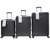 UNIK - KAPPA TRAVEL SUITCASE DARK GREY SET 3 - SECURTEX MOTOR SL (t/a MaximoMoto)