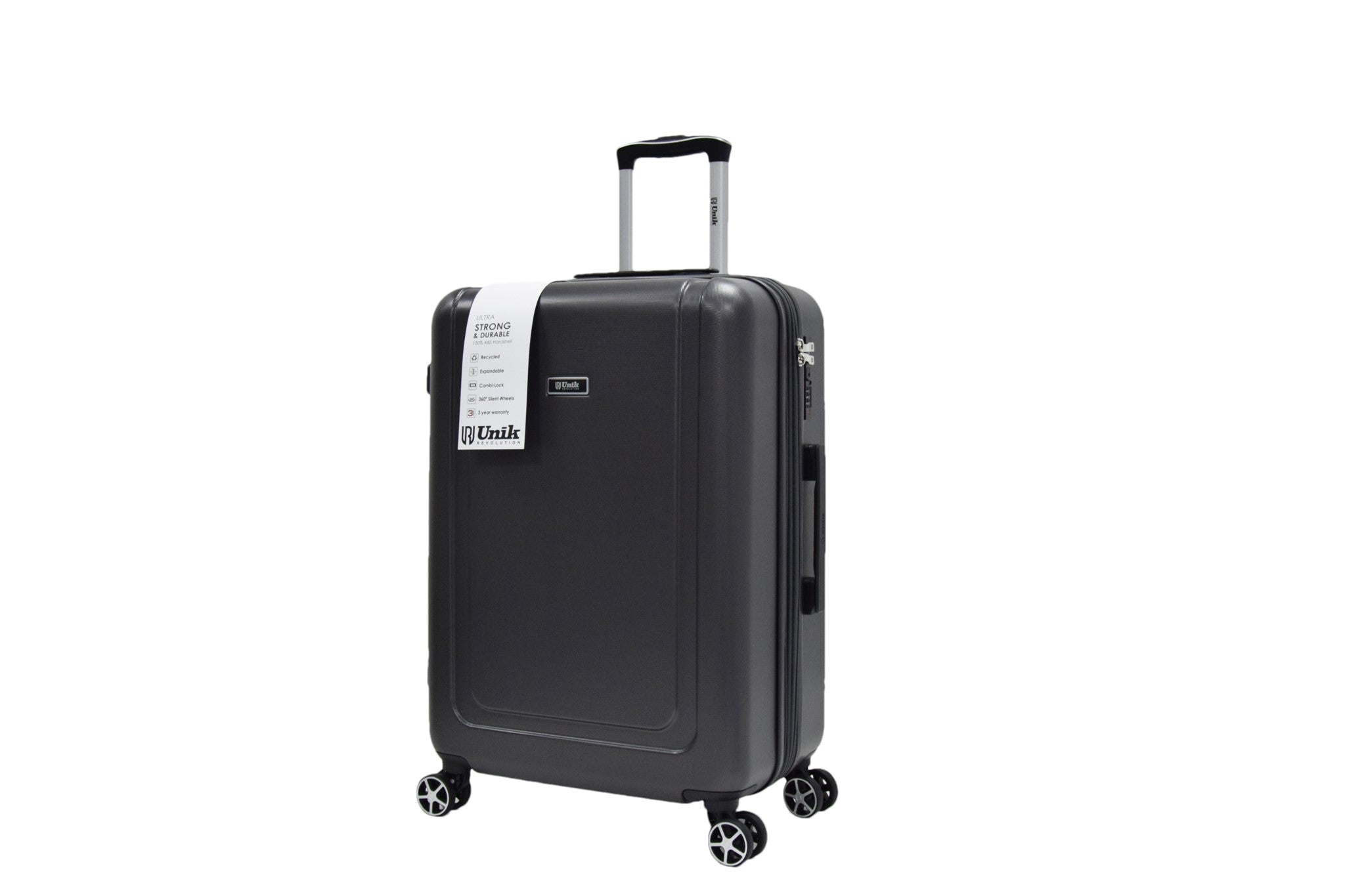 UNIK - KAPPA TRAVEL SUITCASE DARK GREY SET 3 - SECURTEX MOTOR SL (t/a MaximoMoto)