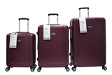 UNIK - KAPPA TRAVEL SUITCASE BURGUNDY SET 3 - SECURTEX MOTOR SL (t/a MaximoMoto)