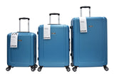 UNIK - KAPPA TRAVEL SUITCASE AQUA BLUE SET 3 - SECURTEX MOTOR SL (t/a MaximoMoto)