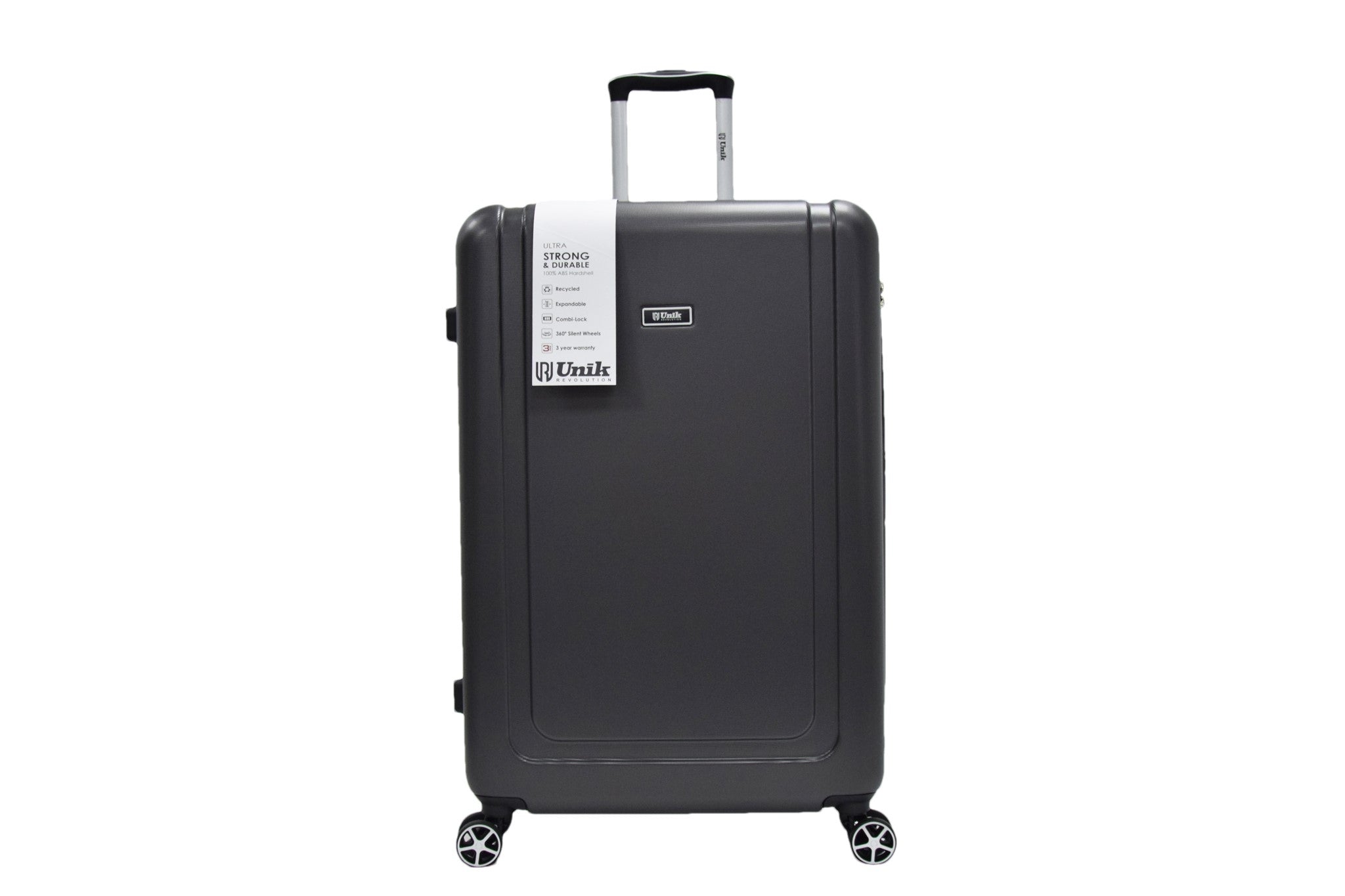 UNIK - KAPPA Travel Suitcase Dark Grey Large - SECURTEX MOTOR SL (t/a MaximoMoto)