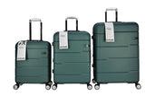 UNIK - VIGO TRAVEL SUITCASE BOTTLE GREEN SET 3 - SECURTEX MOTOR SL (t/a MaximoMoto)