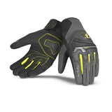 BELA - Man Star Textile Glove Grey/Black/Yellow - SECURTEX MOTOR SL (t/a MaximoMoto)
