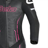 BELA-MONO 1 PC ROCKET LADY MIX K WHITE/BLACK/PINK - SECURTEX MOTOR SL (t/a MaximoMoto)