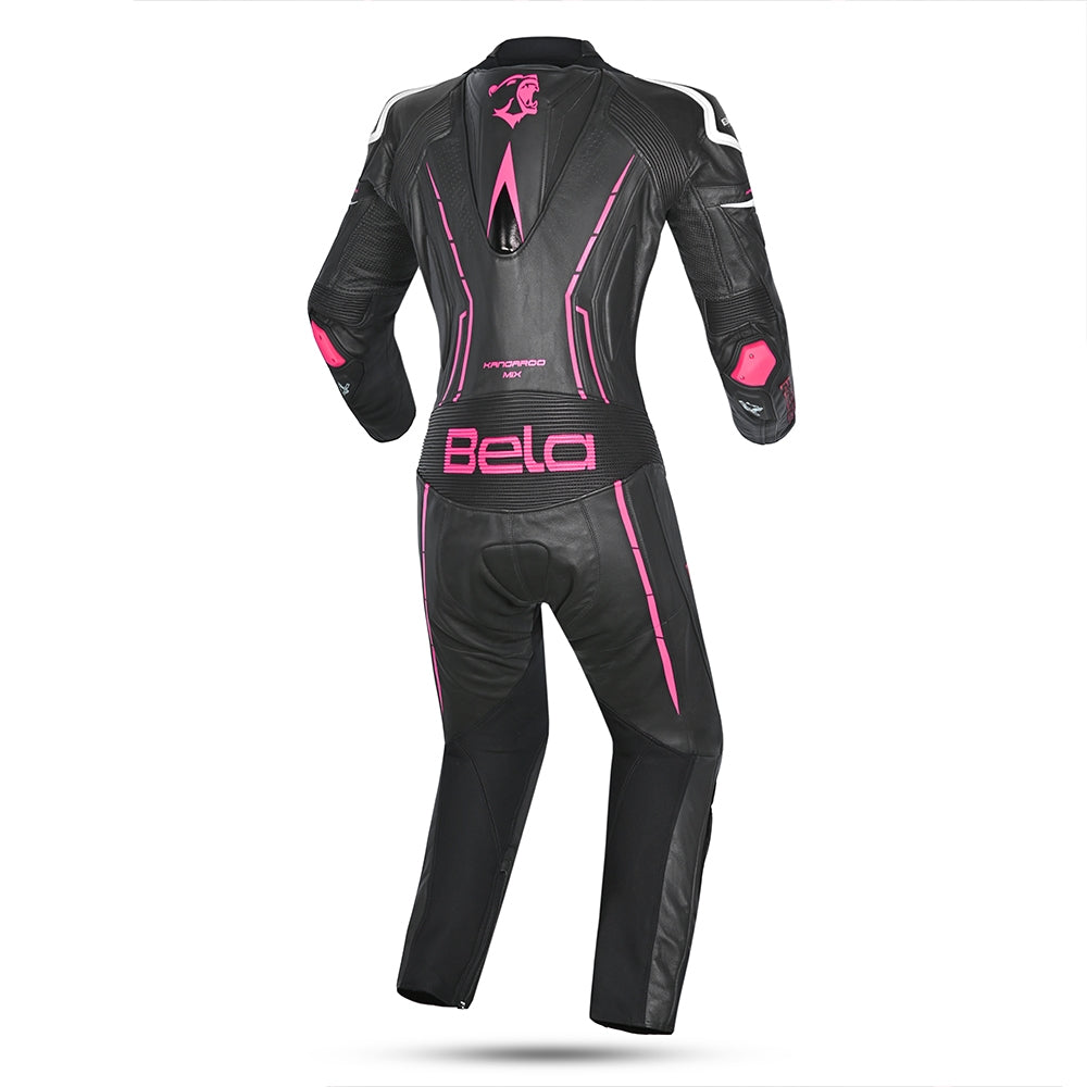 BELA-MONO 1 PC ROCKET LADY MIX K WHITE/BLACK/PINK - SECURTEX MOTOR SL (t/a MaximoMoto)