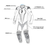 BELA-North Star 1 PC Suit Black/White/Red - SECURTEX MOTOR SL (t/a MaximoMoto)