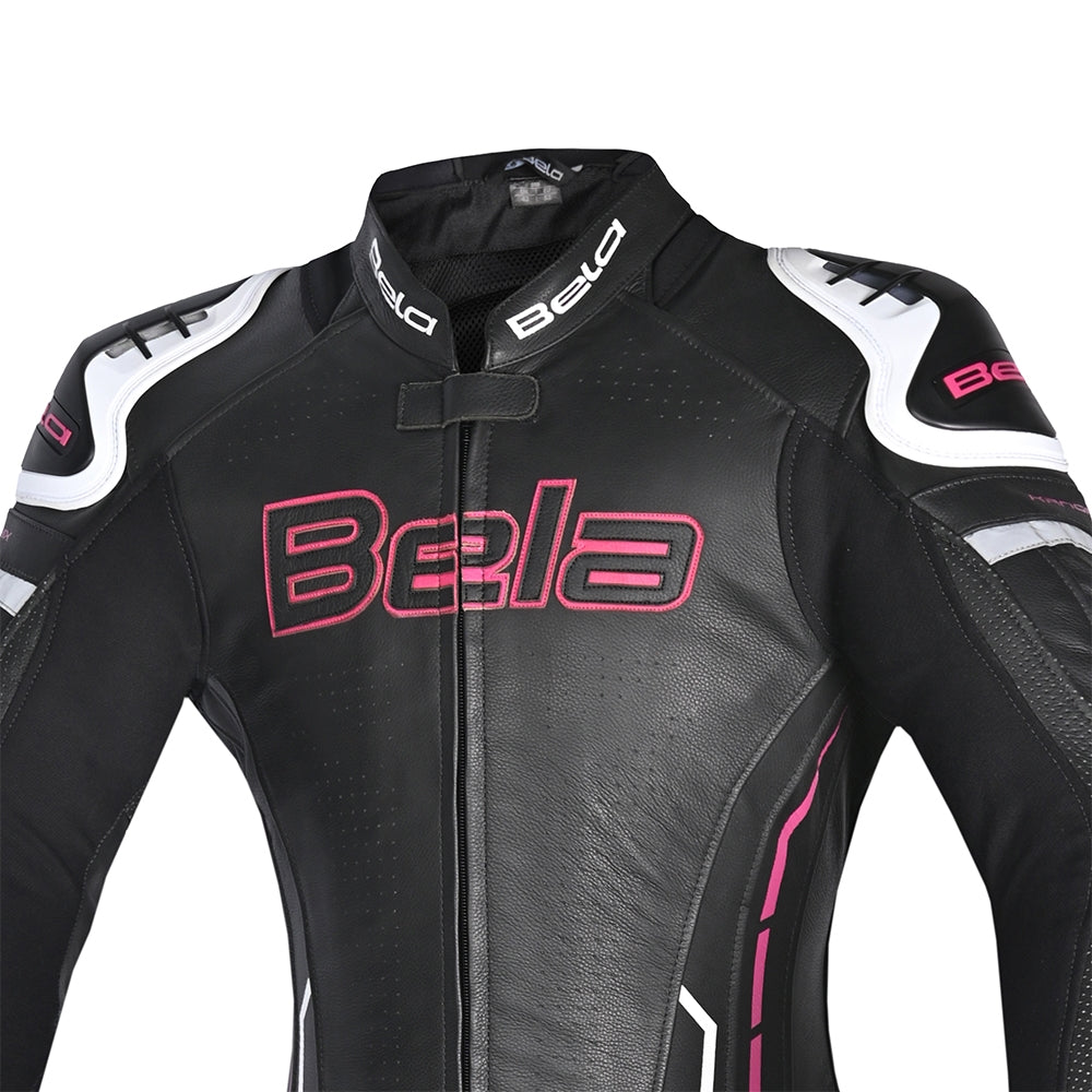 BELA - Rocket Lady Mix Kanga 2PC Suit White/Black/Pink - SECURTEX MOTOR SL (t/a MaximoMoto)