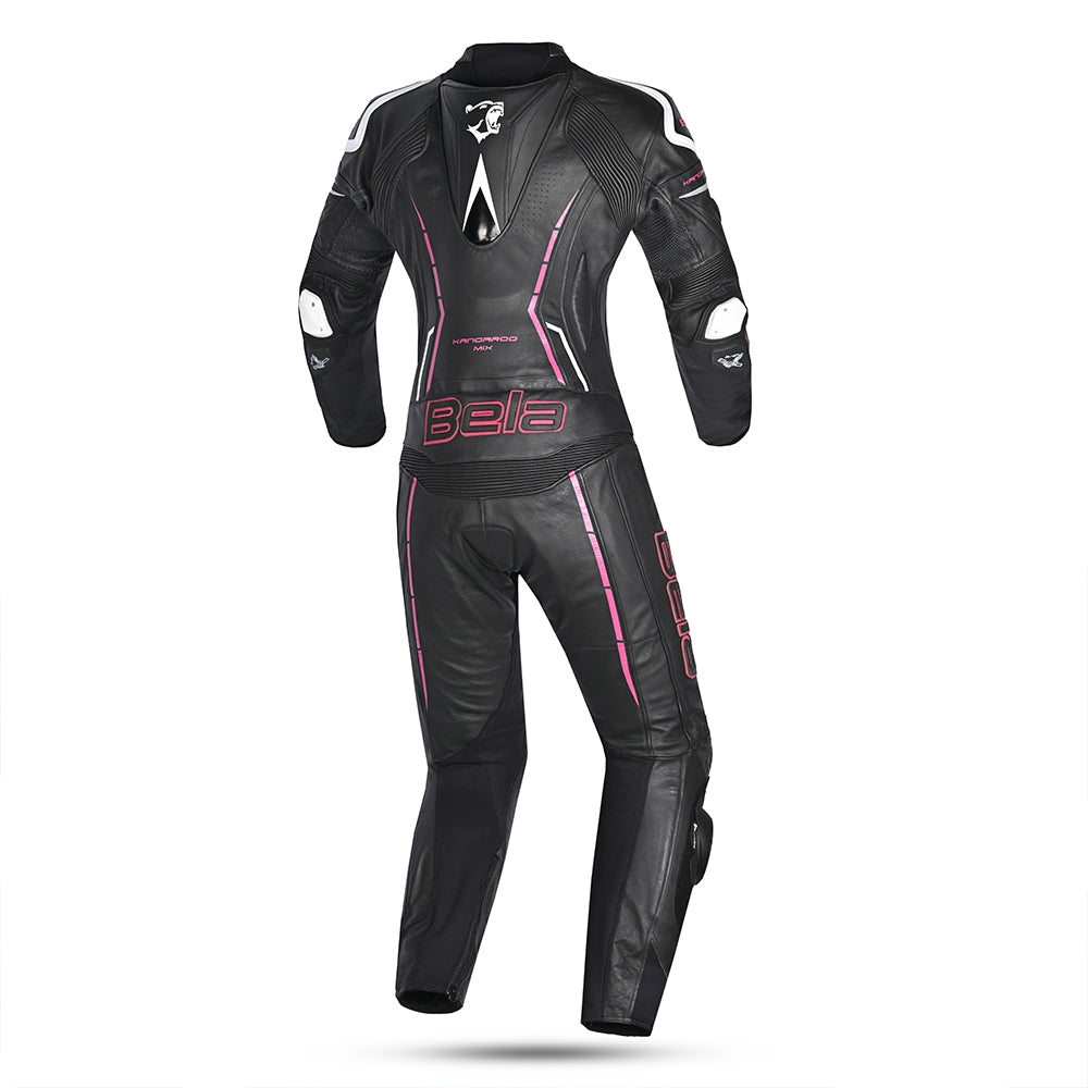 BELA - Rocket Lady Mix Kanga 2PC Suit White/Black/Pink - SECURTEX MOTOR SL (t/a MaximoMoto)