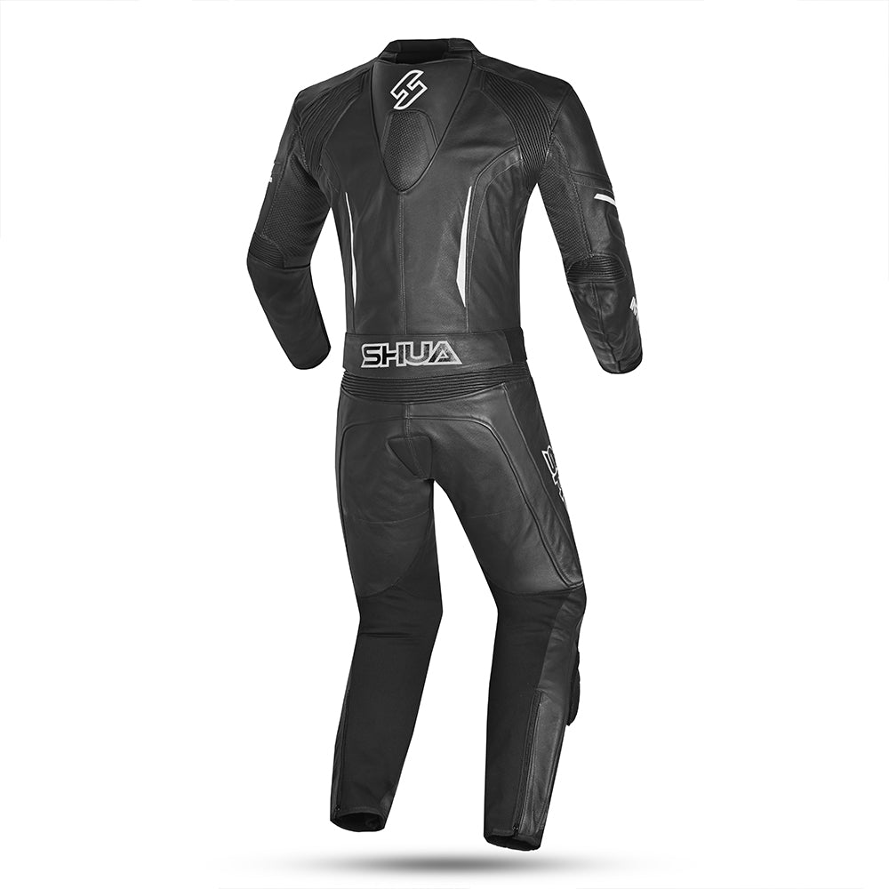 SHUA-1 PC Infinity Man Suit Black/White - SECURTEX MOTOR SL (t/a MaximoMoto)