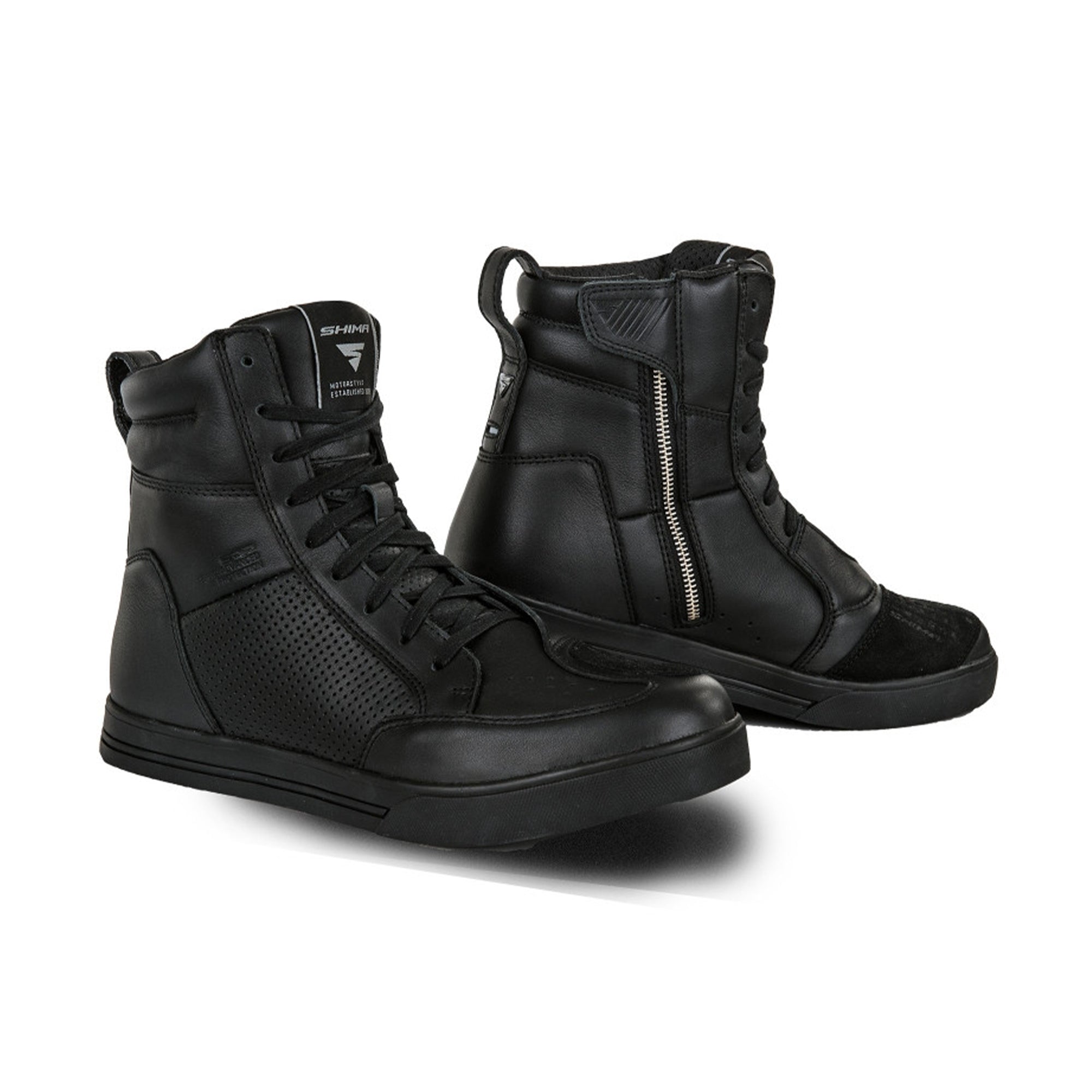 SHIMA BLAKE BOOTS BLACK - SECURTEX MOTOR SL (t/a MaximoMoto)