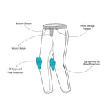 BELA - Jeans Tough Rider Random Blue - SECURTEX MOTOR S.L (t/a MaximoMoto)