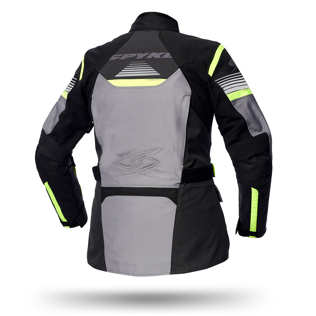 SPYKE Equator Dry Techno Lady Jacket Grey/Antra/Yellow - SECURTEX MOTOR SL (t/a MaximoMoto)