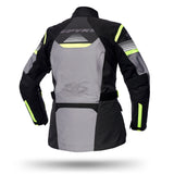 SPYKE Equator Dry Techno Lady Jacket Grey/Antra/Yellow - SECURTEX MOTOR SL (t/a MaximoMoto)