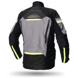 SPYKE Equator Dry Techno Man Jacket Grey/Antra/Yellow - SECURTEX MOTOR SL (t/a MaximoMoto)