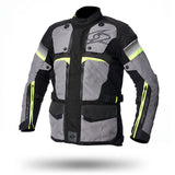 SPYKE Equator Dry Techno Man Jacket Grey/Antra/Yellow - SECURTEX MOTOR SL (t/a MaximoMoto)