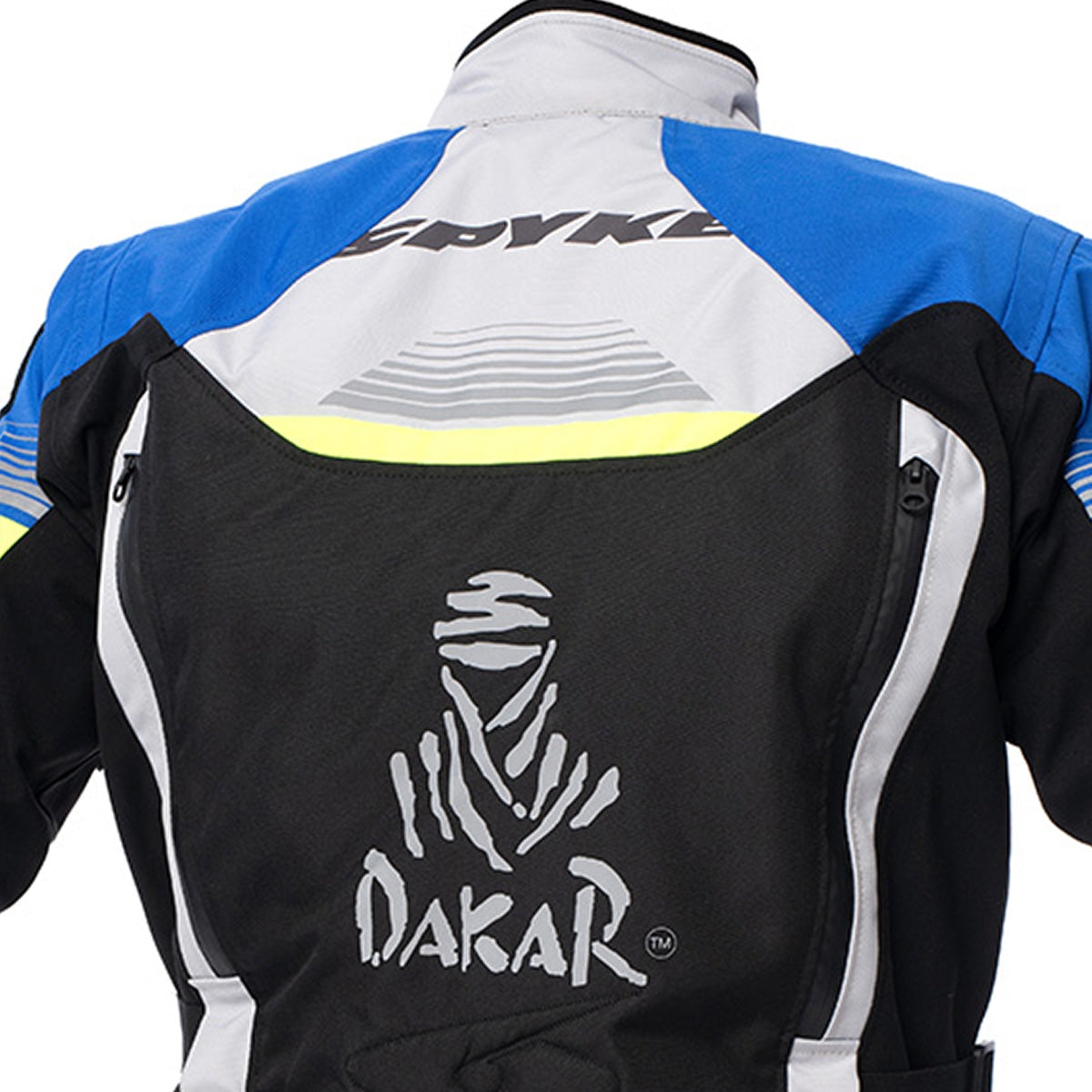 SPYKE Equator Dry Techno Man Jacket Grey/Blue/Yellow - SECURTEX MOTOR SL (t/a MaximoMoto)