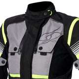 SPYKE Equator Dry Techno Man Jacket Grey/Antra/Yellow - SECURTEX MOTOR SL (t/a MaximoMoto)