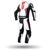 SPYKE - ASSEN RACE 2.0 1PC SUIT WHT/BLK/RED FLUO - SECURTEX MOTOR SL (t/a MaximoMoto)