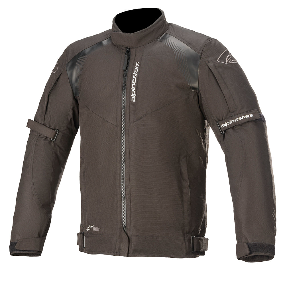 Alpinestars Headlands Drystar Jacket Black - MaximomotoUK - front pic