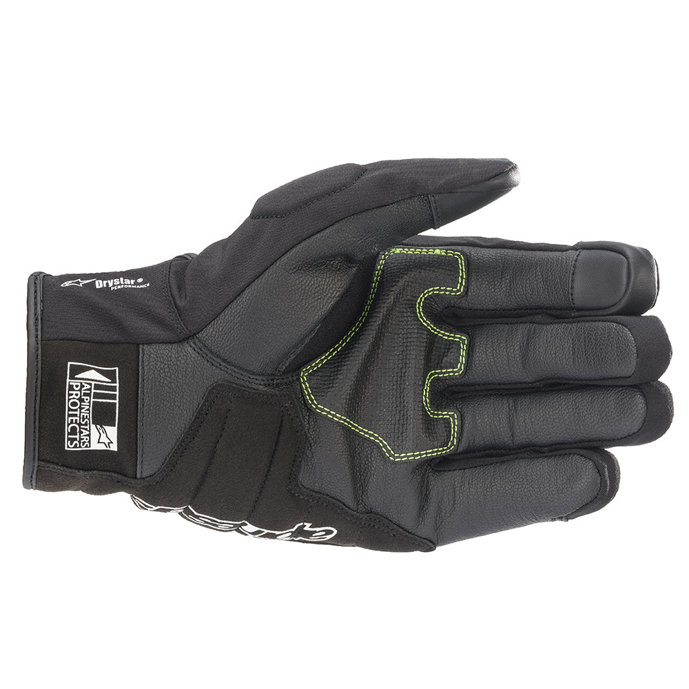 Alpinestars SMX Z Drystar Motorcycle Gloves Black White Red Fluo - front pic