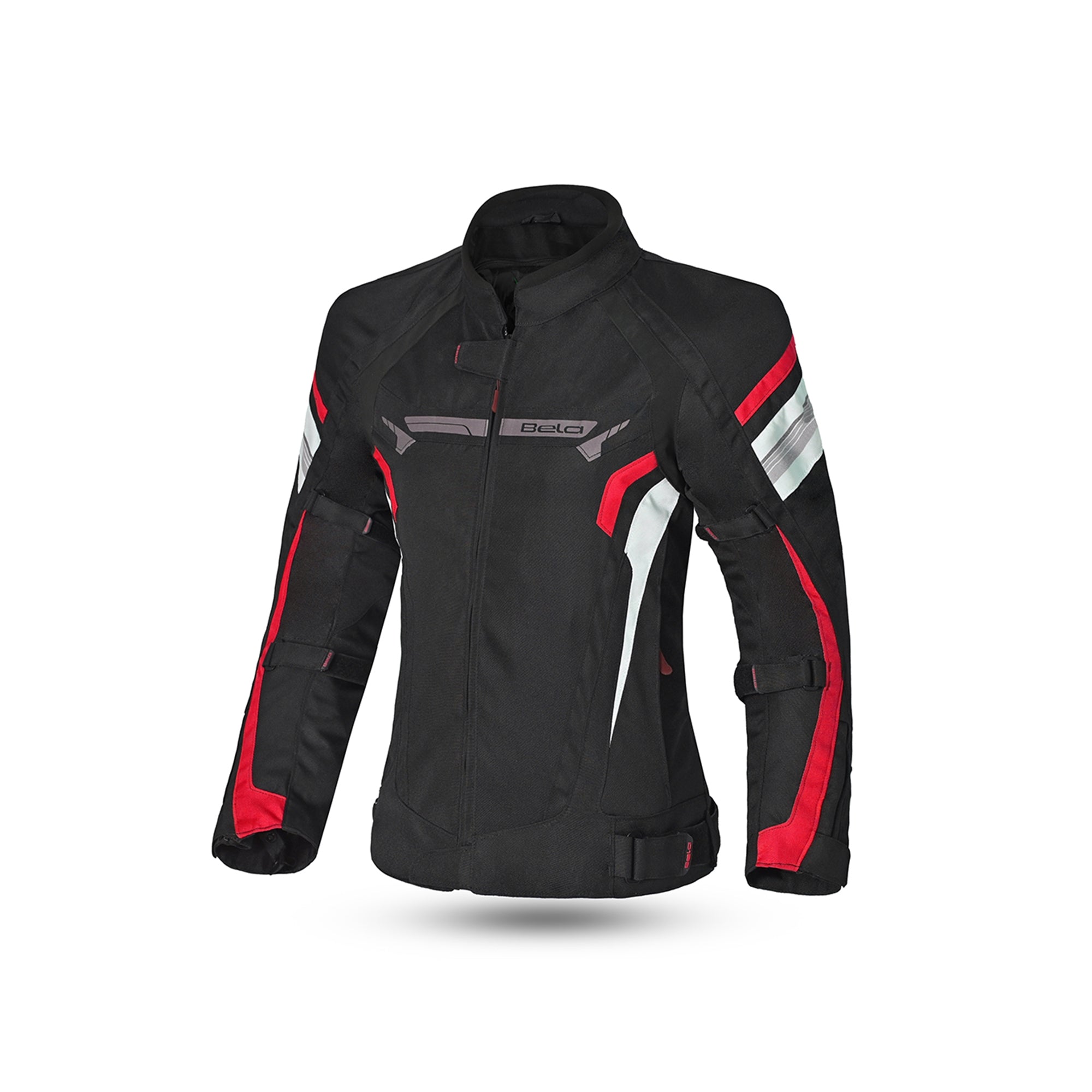 BELA HIGHLAND Textile Lady Jacket Black Ice Red