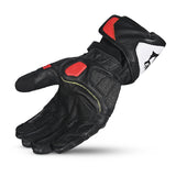BELA - Rocket Long Leather Glove White/Red/Black - SECURTEX MOTOR SL (t/a MaximoMoto)