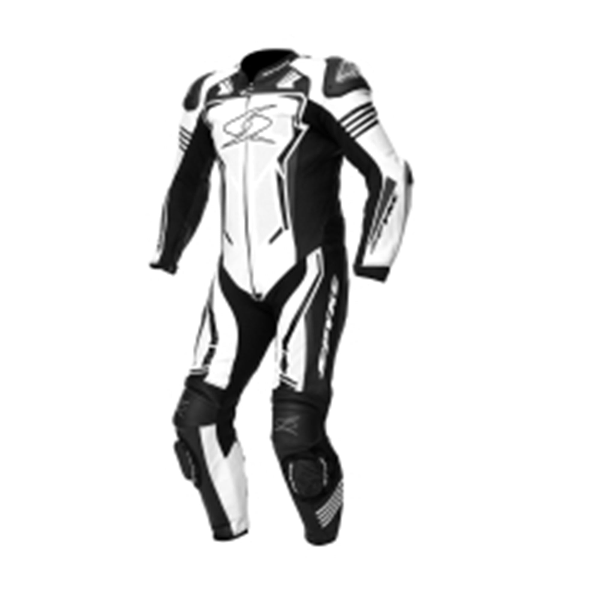 SPYKE - ASSEN RACE 2.0 1PC SUIT WHT/BLK - SECURTEX MOTOR SL (t/a MaximoMoto)