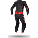 SPYKE - ARAGON RACE 1PC SUIT BLACK/FLUO RED - SECURTEX MOTOR SL (t/a MaximoMoto)