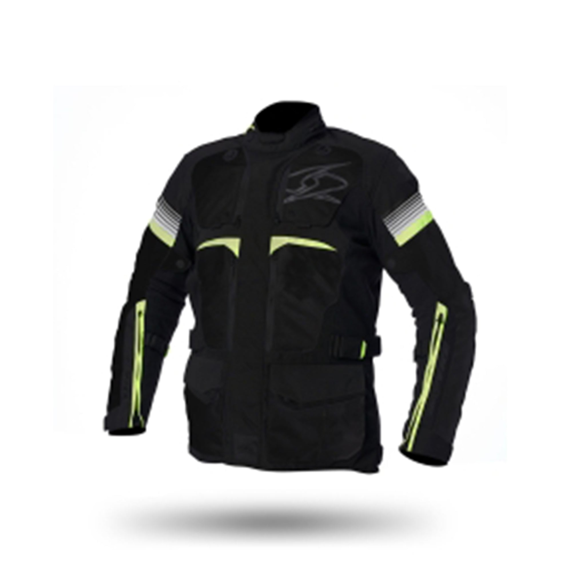 SPYKE Equator Dry Techno Man Jacket Black/Antra/Yellow - SECURTEX MOTOR SL (t/a MaximoMoto)