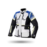 SPYKE Equator Dry Techno Lady Jacket Grey/Blue/Yellow - SECURTEX MOTOR SL (t/a MaximoMoto)