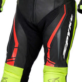 SPYKE - ASSEN RACE 2.0 1PC SUIT BLK/YELLOW FLUO/RED FLUO - SECURTEX MOTOR SL (t/a MaximoMoto)