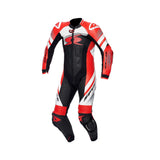 SPYKE - ESTORIL RACE 1PC SUIT BLACK/WHITE/FLUO RED - SECURTEX MOTOR SL (t/a MaximoMoto)