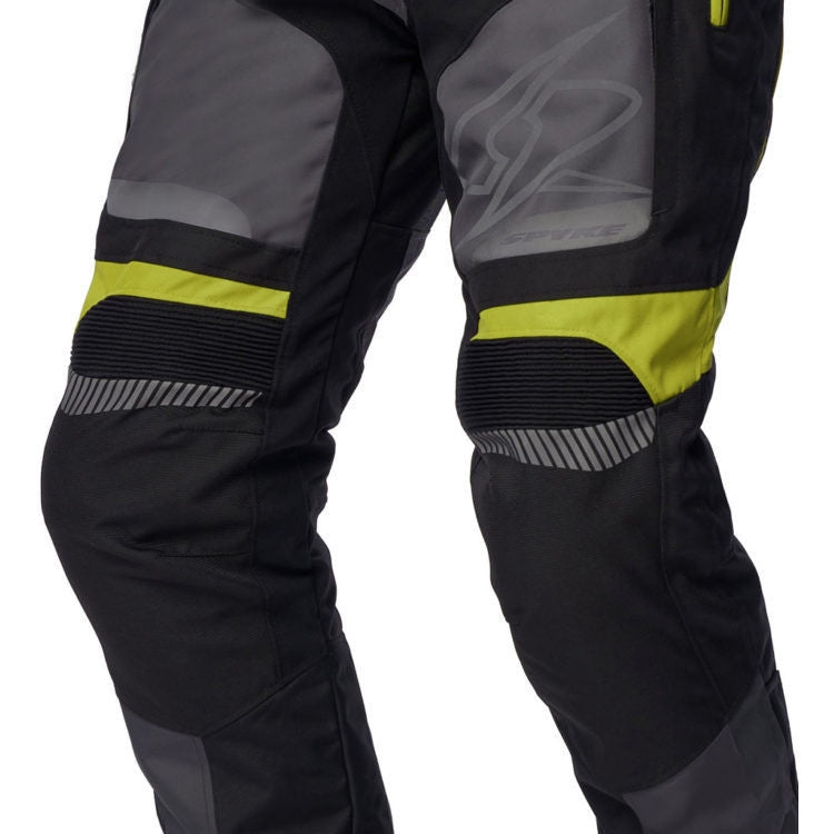 SPYKE Meridian Dry Techno Man Pant Black/Antra/Yellow - SECURTEX MOTOR SL (t/a MaximoMoto)