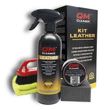 QM Cleaner KIT LEATHER | Leather cleaning and moisturizing kit - SECURTEX MOTOR SL (t/a MaximoMoto)
